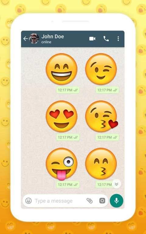 Big Emoji Sticker: Large Emojis for Chat Messenger screenshot 6