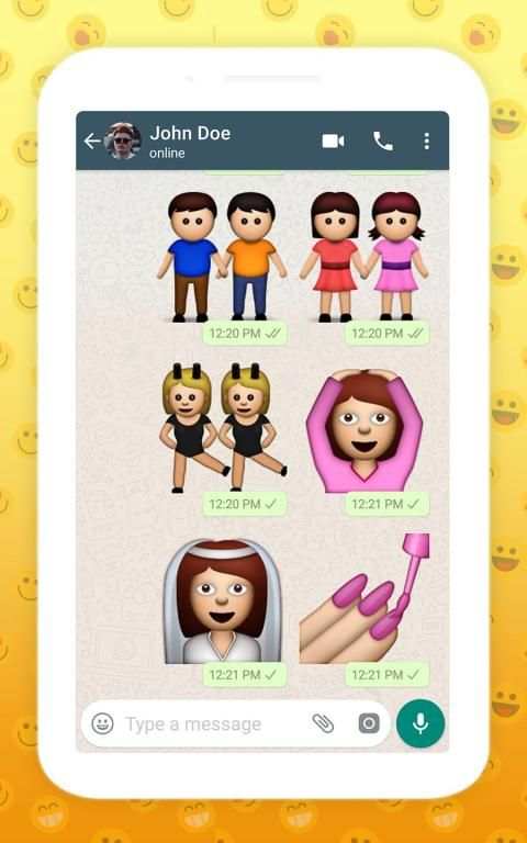 Big Emoji Sticker: Large Emojis for Chat Messenger screenshot 2