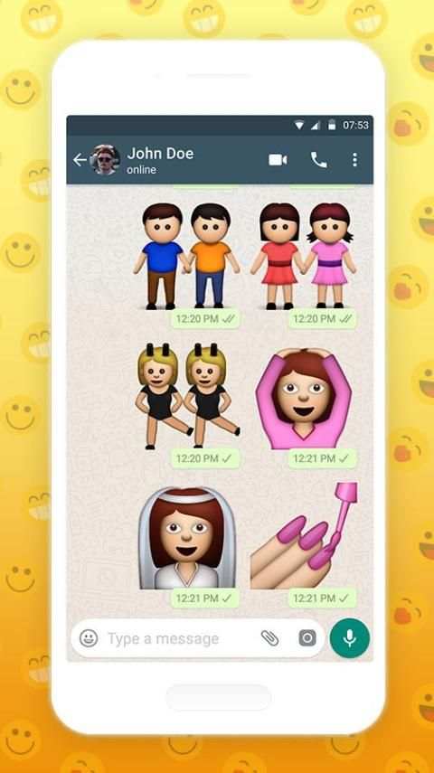 Big Emoji Sticker: Large Emojis for Chat Messenger screenshot 10