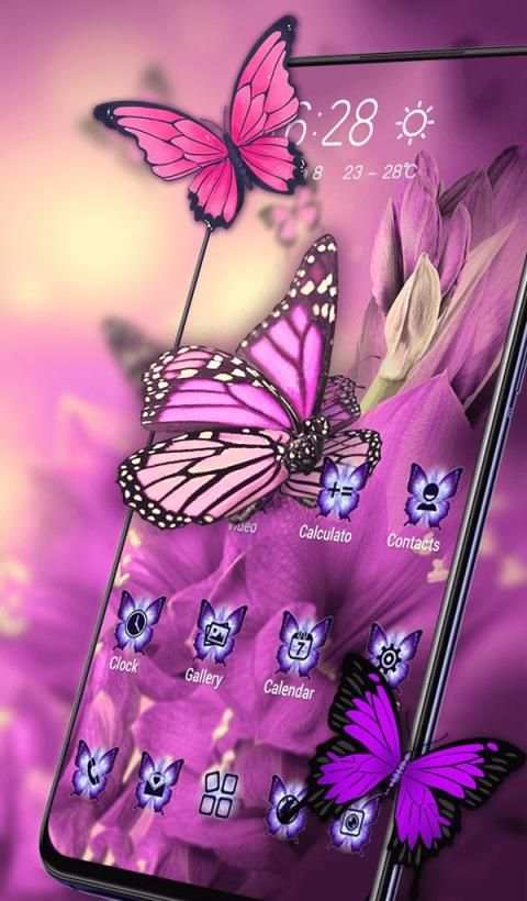 Girly Themes HD Wallpapers 3D icon packs स्क्रीनशॉट 9