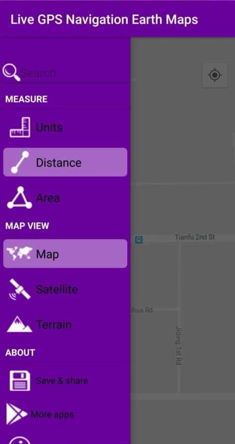 Live GPS Navigation Earth Maps स्क्रीनशॉट 1