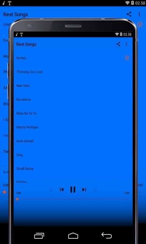 *Ed Sheeran Songs* screenshot 3