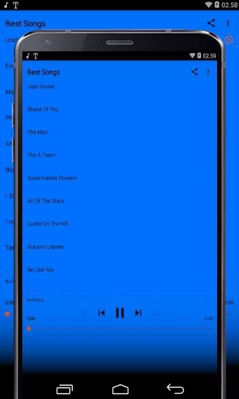 *Ed Sheeran Songs* screenshot 1
