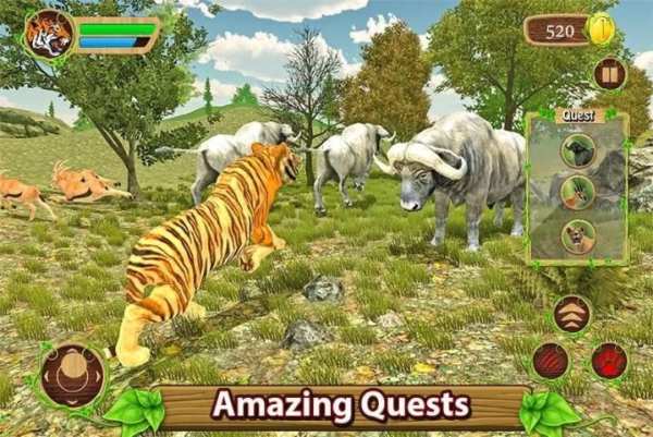 Furious Tiger Simulator * screenshot 1