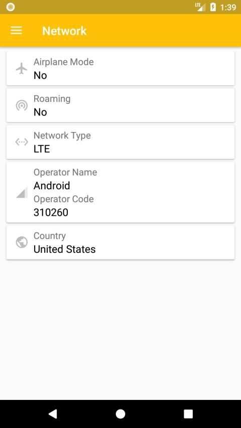 SIM Card Info स्क्रीनशॉट 3
