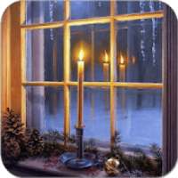 Christmas Candle in Window Tradition on 9Apps