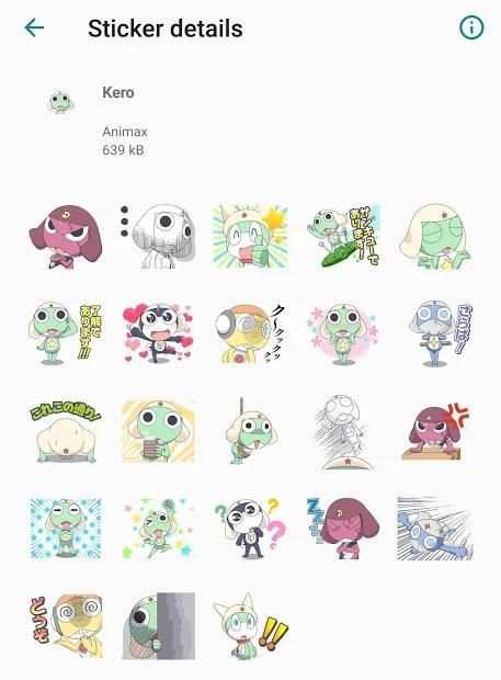 ZeroHart WhatsApp Stickers Colección 1 स्क्रीनशॉट 2
