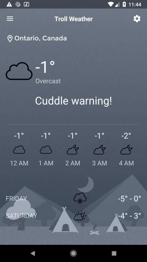 Troll Weather - Funny Weather forecast screenshot 6