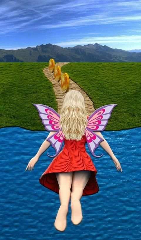 Flying Girl Runner. स्क्रीनशॉट 1