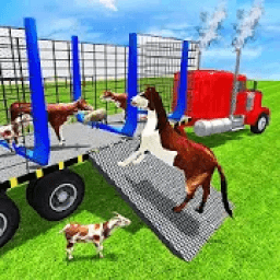 Zoo Animal Transport Truck 3D icon