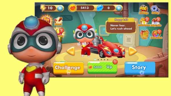 Car Racing SuperHero 3D screenshot 6