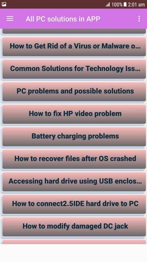 All PC solutions in APP स्क्रीनशॉट 5