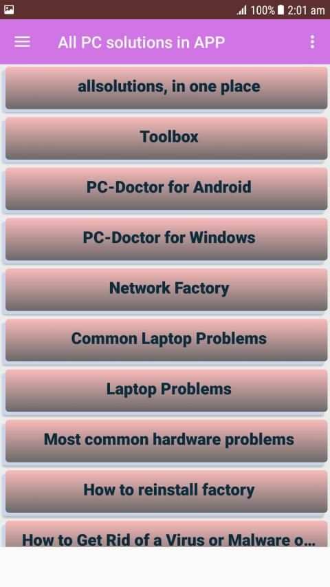 All PC solutions in APP स्क्रीनशॉट 6