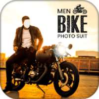 Men Bike Photo Suit on 9Apps