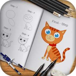 Learn to drawing step by step kids