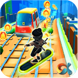 ikon Ninja Subway Surf: Rush Run In City Rail