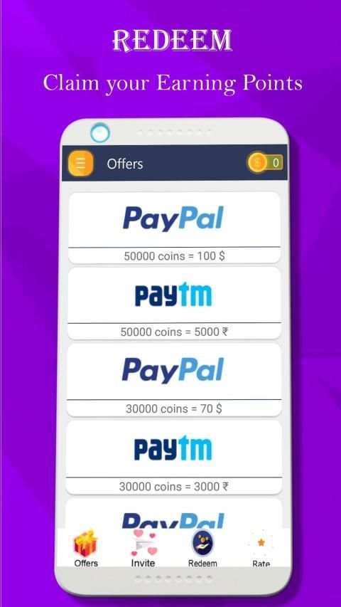 Earn Money - Make Money Everyday $100 स्क्रीनशॉट 2