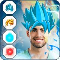 Super Saiyan Hairstyles and Photo Effects on 9Apps