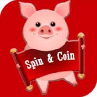 Pig Daily Spin and Coin Reward on 9Apps