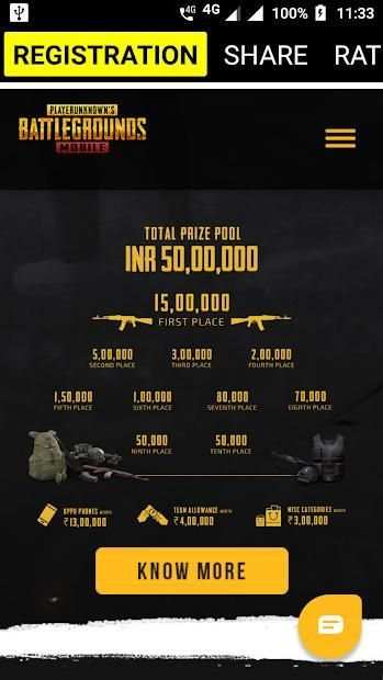 PUBG TOURNAMENT 2018 screenshot 5
