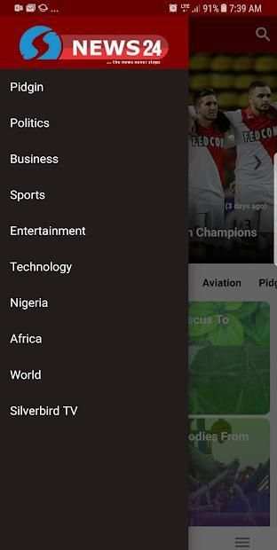 SilverBird News24 screenshot 1