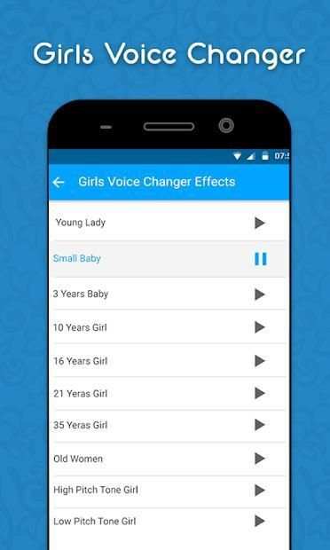 Girls Voice Changer screenshot 1
