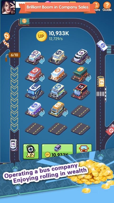 Bus Tycoon - An Idle Game screenshot 2