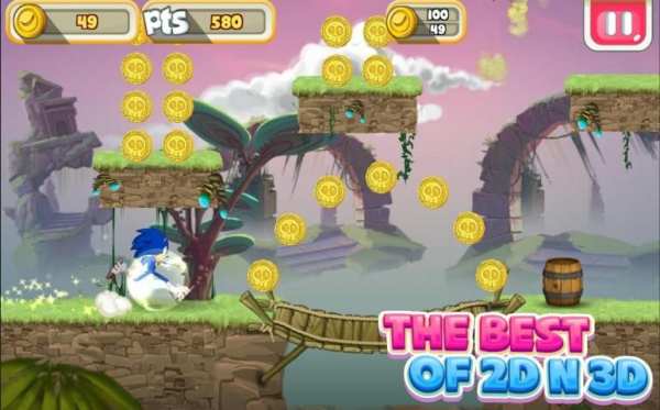 Sonic World Runners Adventure स्क्रीनशॉट 2