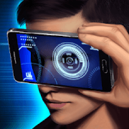 Bionicl Cyborg Robot - Eyes Photo Camera Joke icon