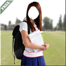 College Girl Photo Suit - girl poses effect editor