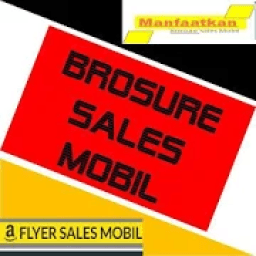 Brosure Sales Mobil आइकन