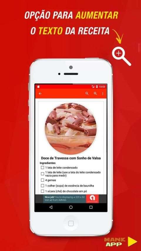 Receitas de Doces e Salgados screenshot 3