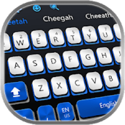 Cool Black Purple Keyboard आइकन