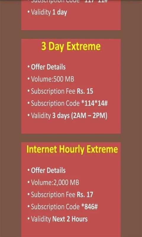 Jazz Internet Packages 2019 screenshot 6