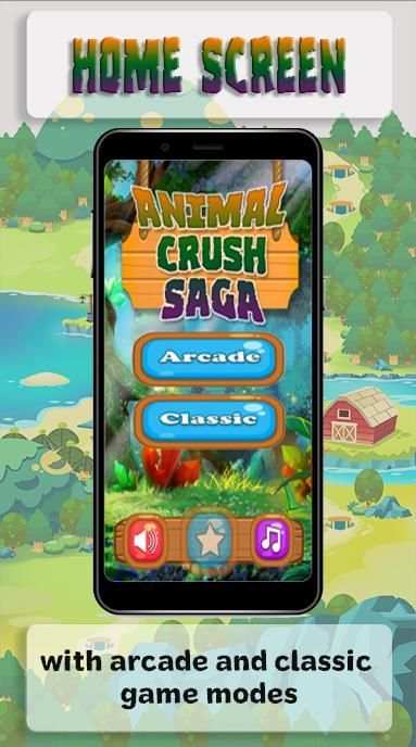 Animal Crush Saga स्क्रीनशॉट 3