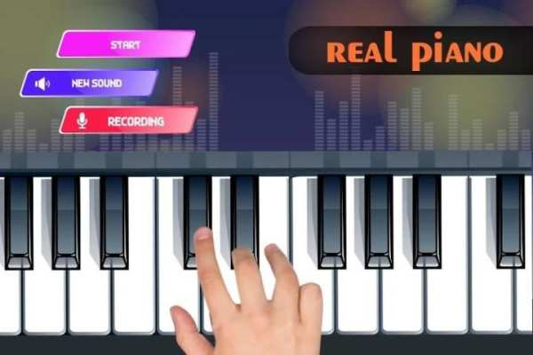 Real Piano : Music Keyboard 2018 screenshot 1