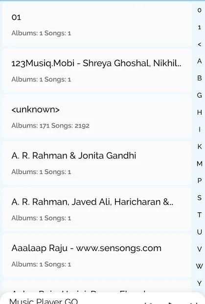 Snippy Music Player screenshot 2