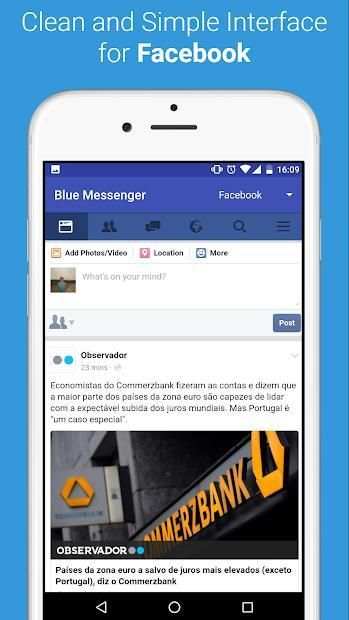 Blue Messenger screenshot 6
