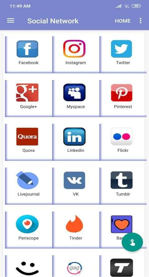 All Social Media | All Social Networks -All in One screenshot 7