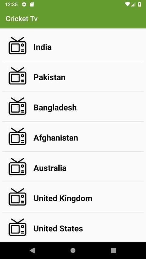 Live Cricket Tv World Cup screenshot 4