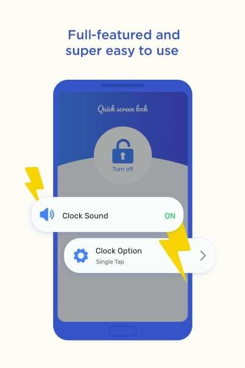Quick Screen Lock - Lock Screen App स्क्रीनशॉट 2