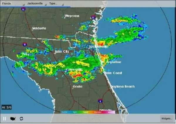 Weather Radar Widget स्क्रीनशॉट 1