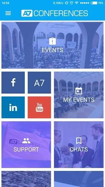 A7 Conferences screenshot 1