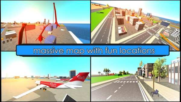 Car City Simulation Freeroam Sandbox 2019 स्क्रीनशॉट 10
