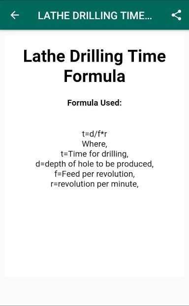 Mechanical Engineering Formulas screenshot 1