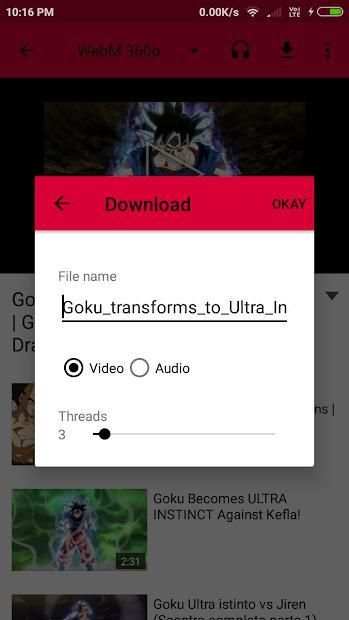 HD Video Player screenshot 1