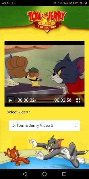 Tom and Jerry videos offline screenshot 2