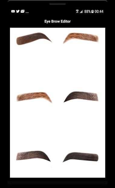 Eyebrow Editor Photo Studio screenshot 1