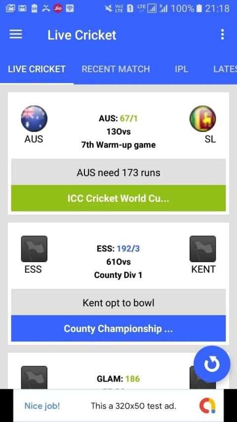 Cricket Mantra - WorldCup 2019 स्क्रीनशॉट 2