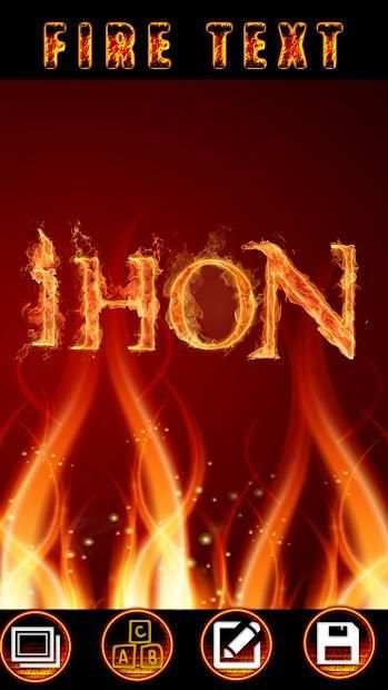 Fire Name Text Art (Stylish Fire Name Maker) screenshot 2